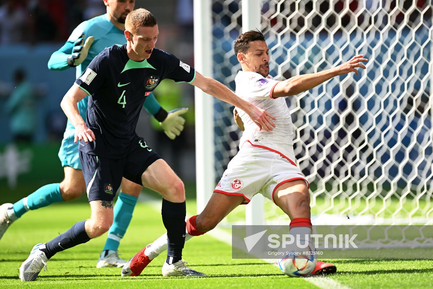 Qatar Soccer World Cup Tunisia - Australia