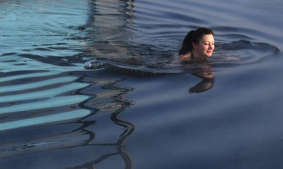 Russia Winter Swimming