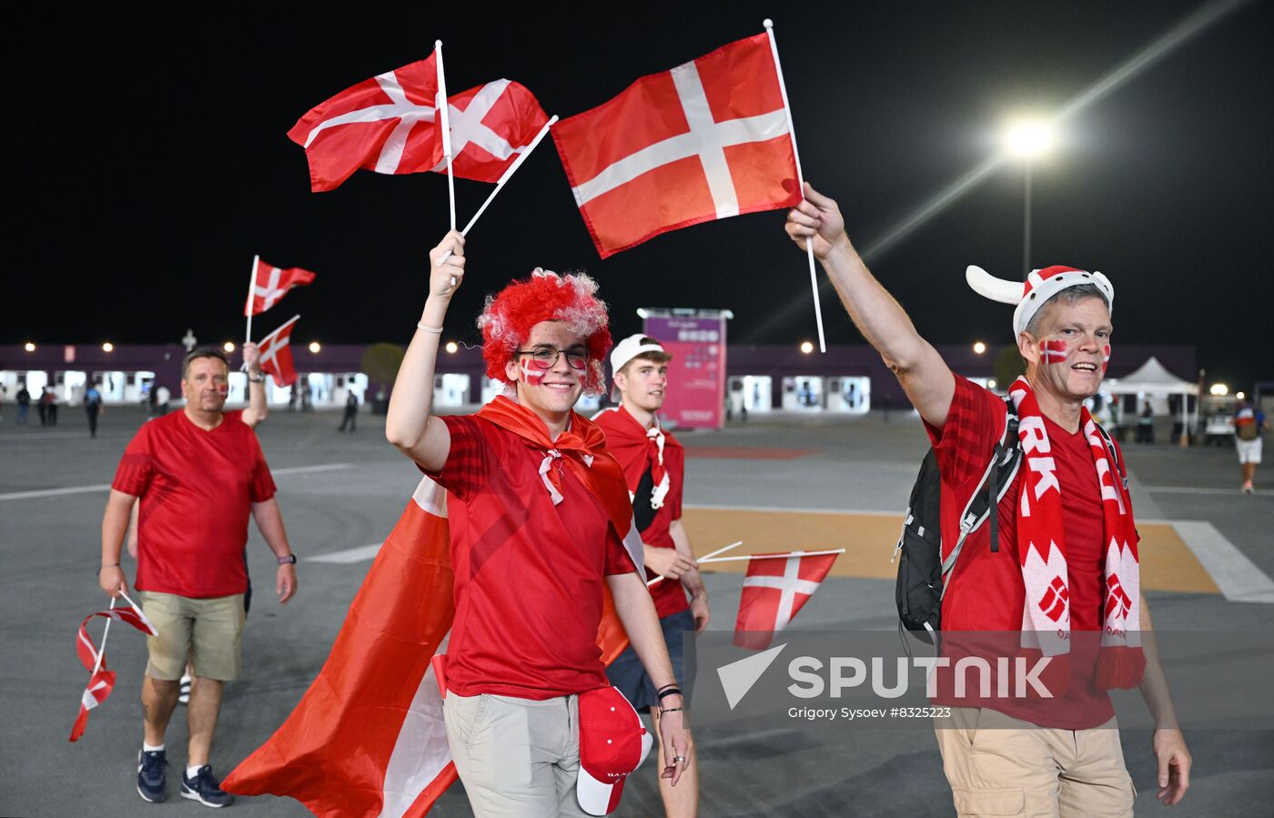 Qatar Soccer World Cup France - Denmark