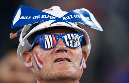 Qatar Soccer World Cup France - Denmark