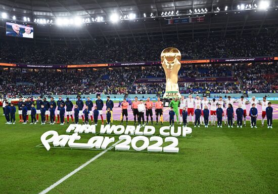 Qatar Soccer World Cup France - Denmark