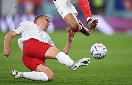 Qatar Soccer World Cup France - Denmark