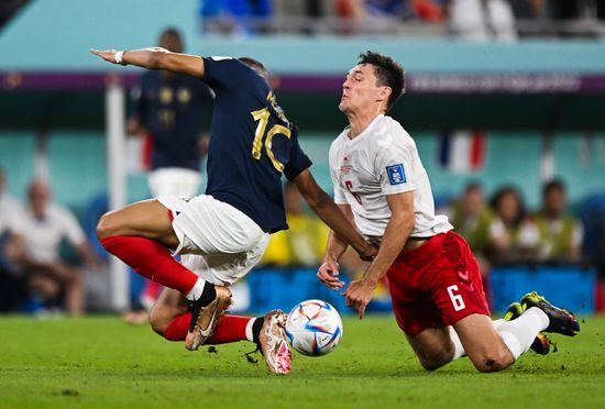 Qatar Soccer World Cup France - Denmark
