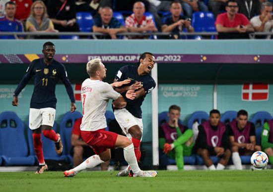 Qatar Soccer World Cup France - Denmark
