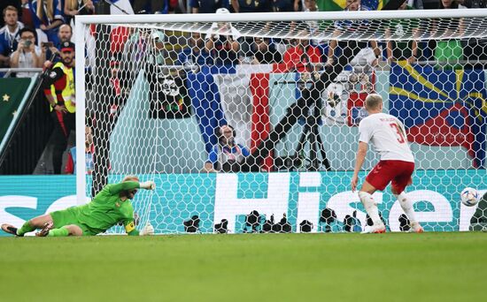 Qatar Soccer World Cup France - Denmark