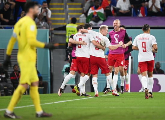 Qatar Soccer World Cup France - Denmark