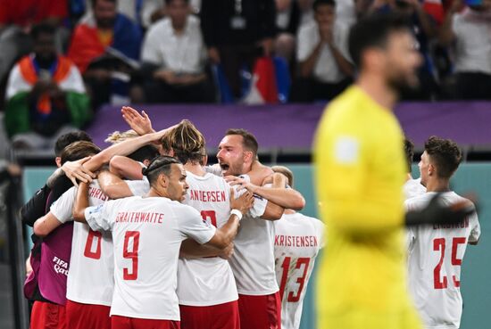 Qatar Soccer World Cup France - Denmark
