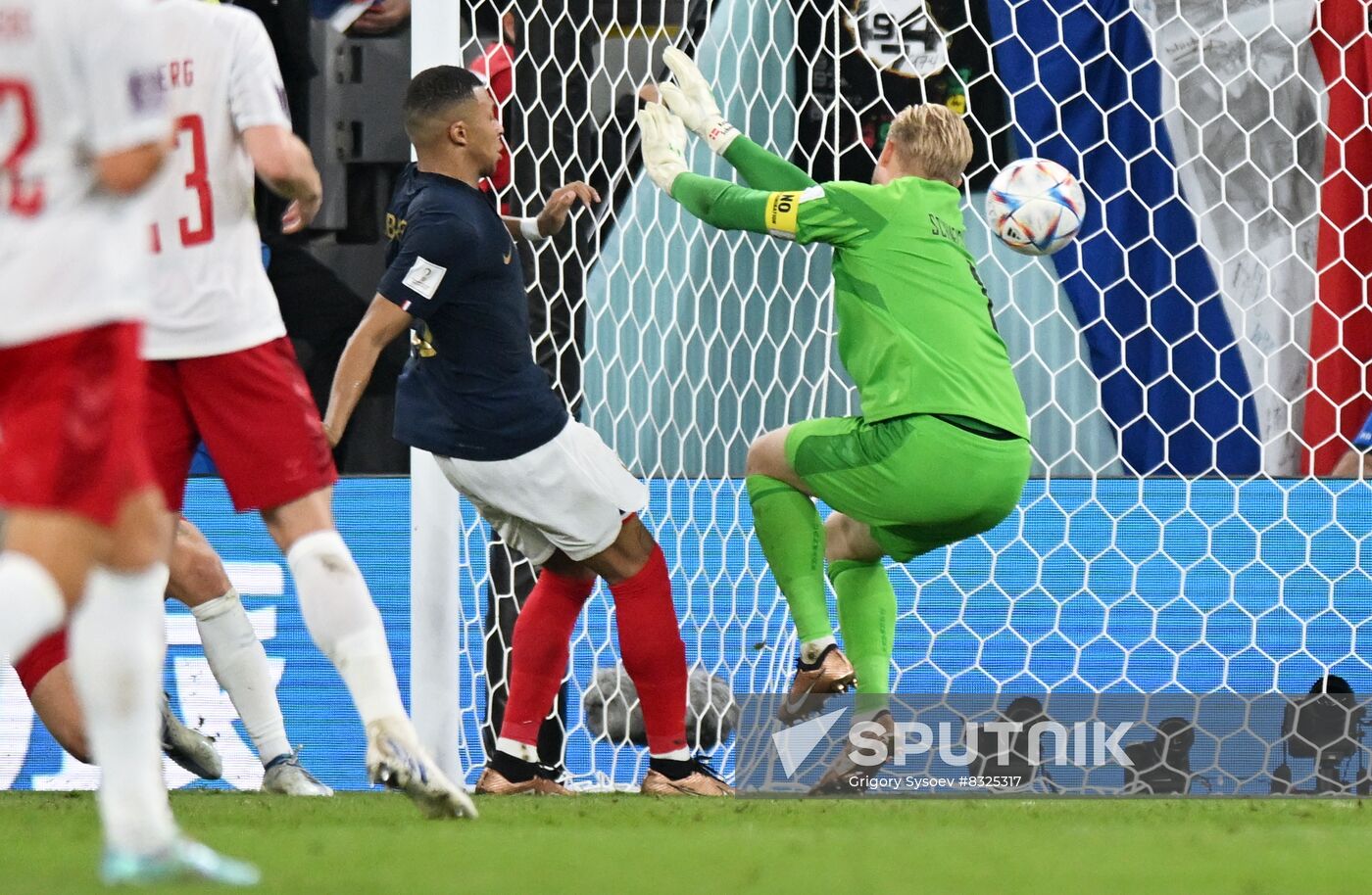 Qatar Soccer World Cup France - Denmark