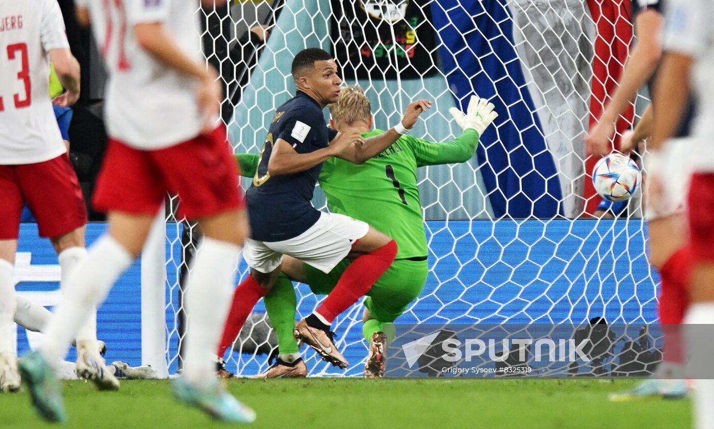 Qatar Soccer World Cup France - Denmark