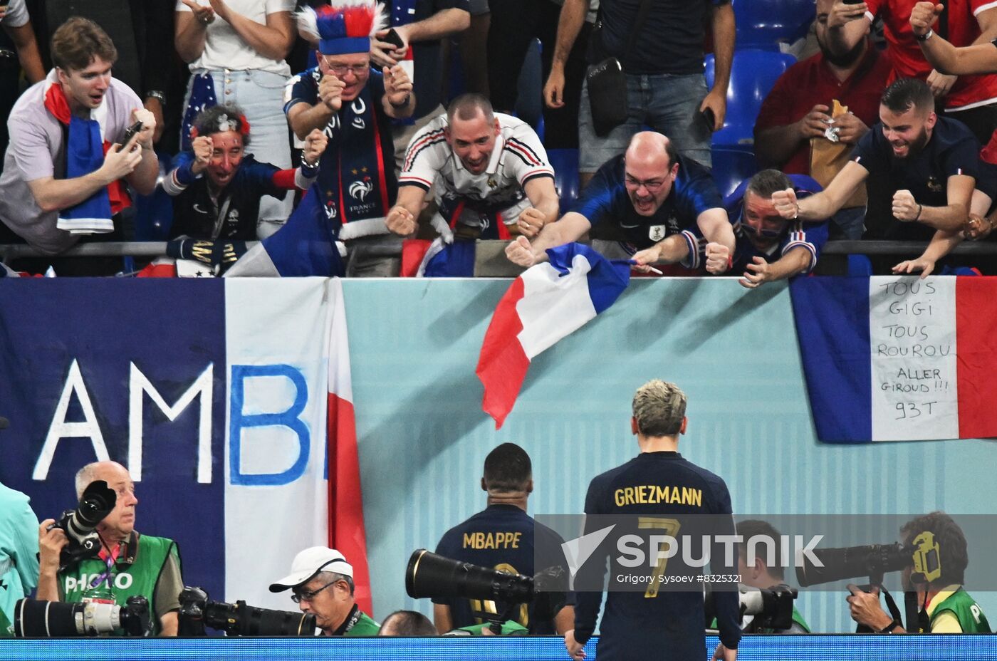 Qatar Soccer World Cup France - Denmark