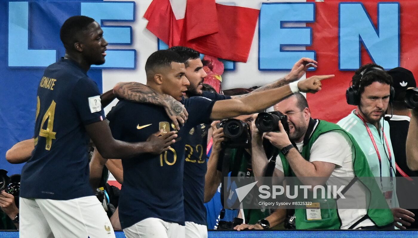 Qatar Soccer World Cup France - Denmark