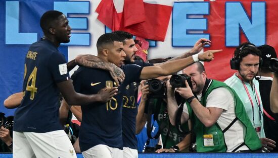 Qatar Soccer World Cup France - Denmark