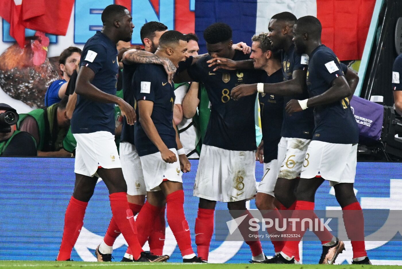 Qatar Soccer World Cup France - Denmark