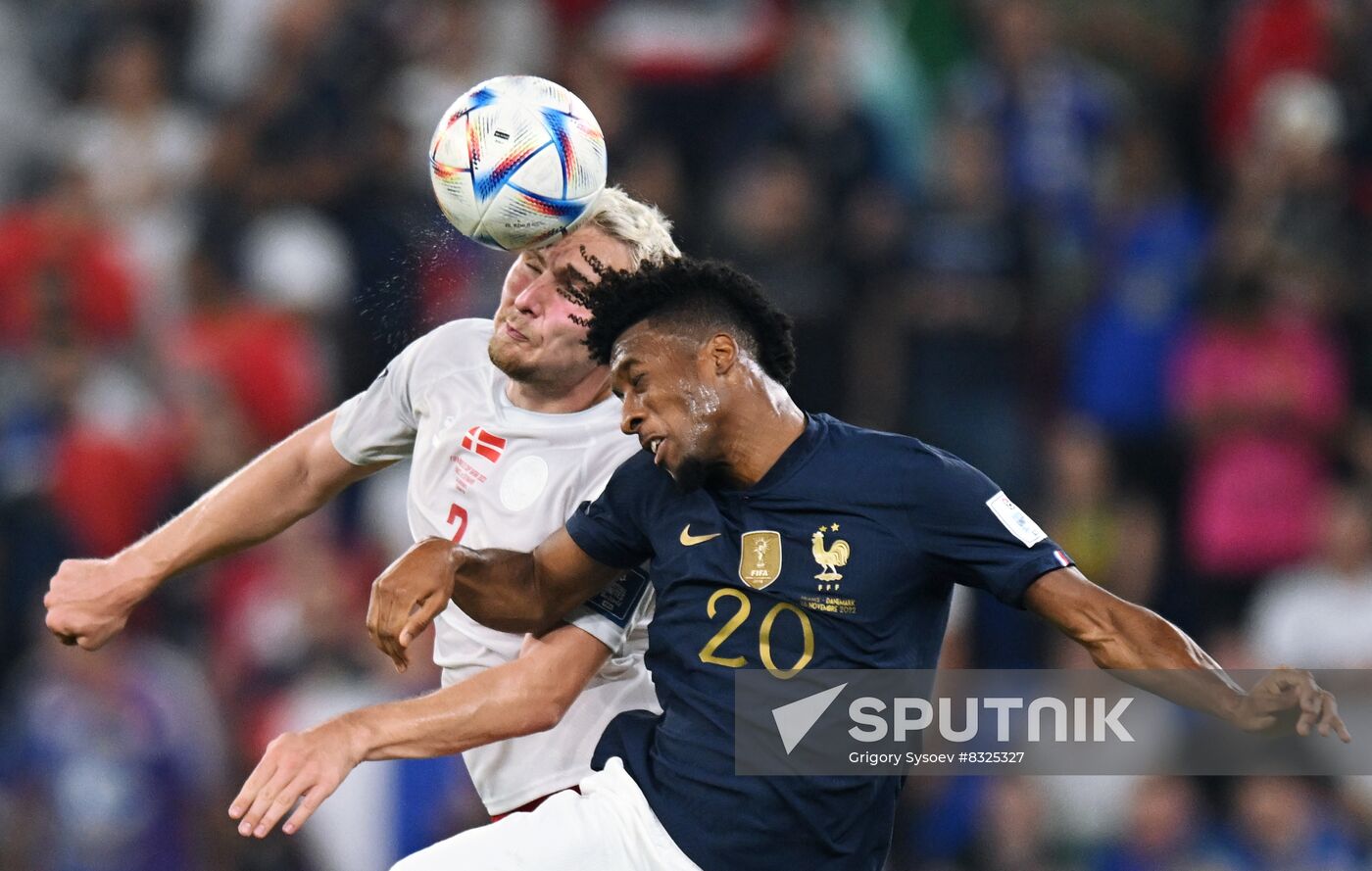Qatar Soccer World Cup France - Denmark