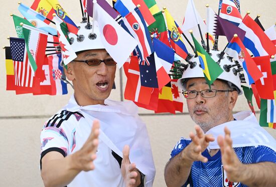 Qatar Soccer World Cup Japan - Costa Rica