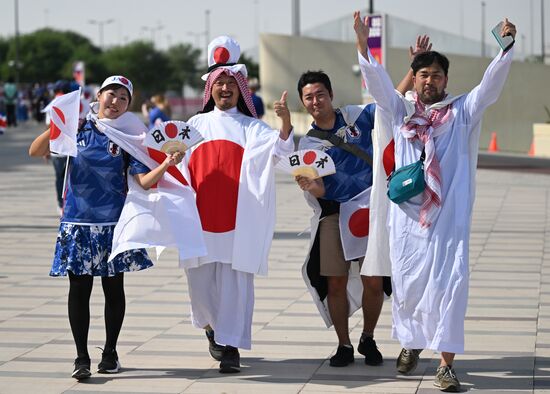 Qatar Soccer World Cup Japan - Costa Rica