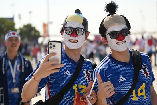 Qatar Soccer World Cup Japan - Costa Rica