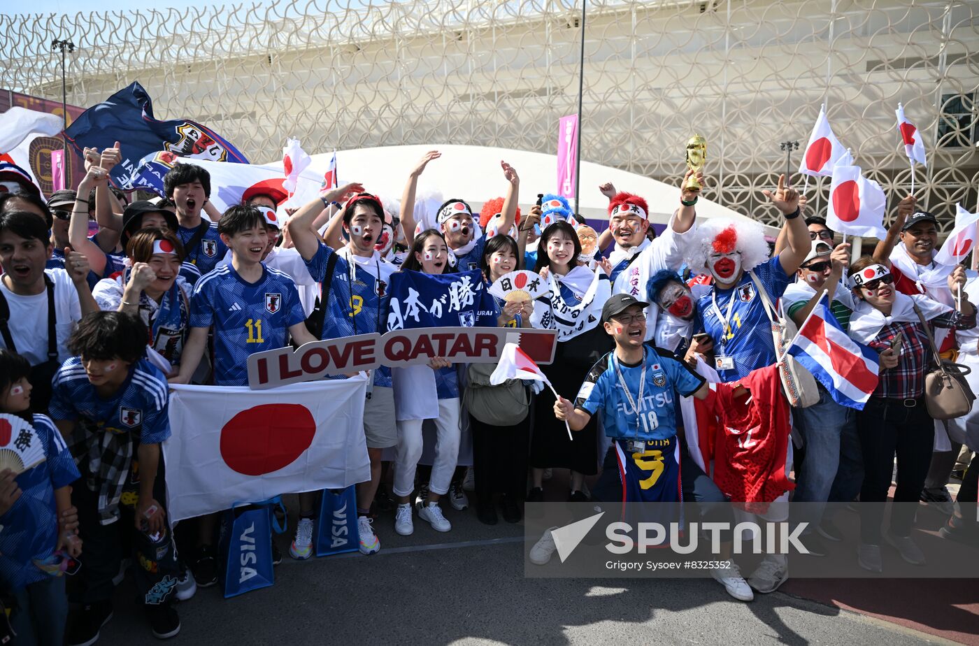 Qatar Soccer World Cup Japan - Costa Rica