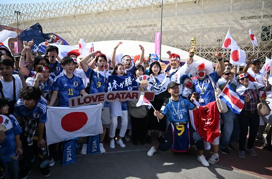 Qatar Soccer World Cup Japan - Costa Rica