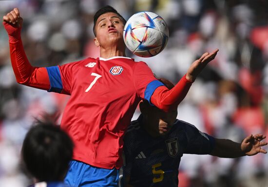 Qatar Soccer World Cup Japan - Costa Rica