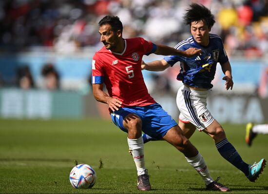 Qatar Soccer World Cup Japan - Costa Rica