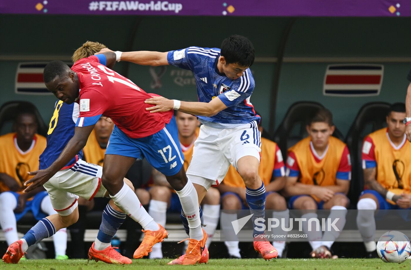 Qatar Soccer World Cup Japan - Costa Rica