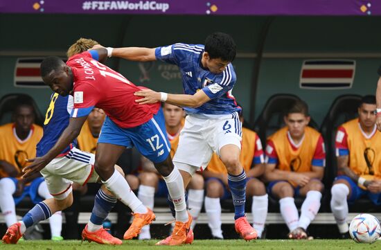 Qatar Soccer World Cup Japan - Costa Rica