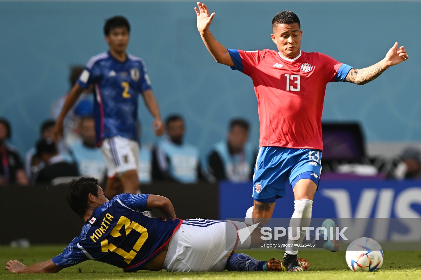 Qatar Soccer World Cup Japan - Costa Rica