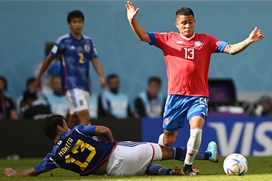 Qatar Soccer World Cup Japan - Costa Rica