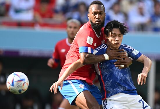 Qatar Soccer World Cup Japan - Costa Rica