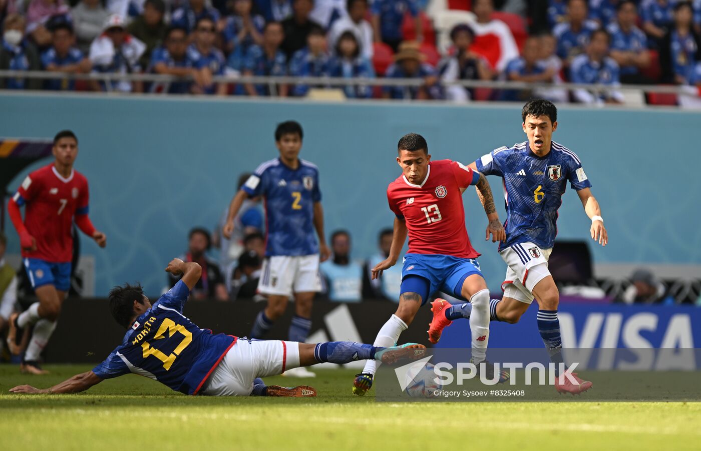 Qatar Soccer World Cup Japan - Costa Rica