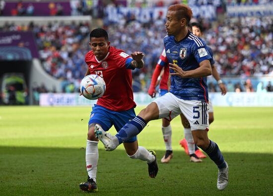 Qatar Soccer World Cup Japan - Costa Rica