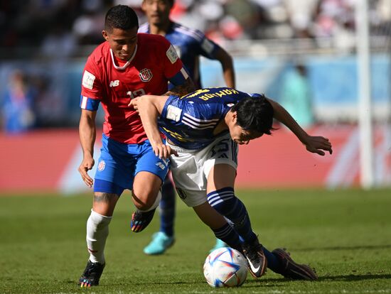 Qatar Soccer World Cup Japan - Costa Rica