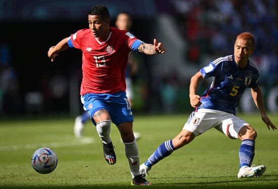 Qatar Soccer World Cup Japan - Costa Rica