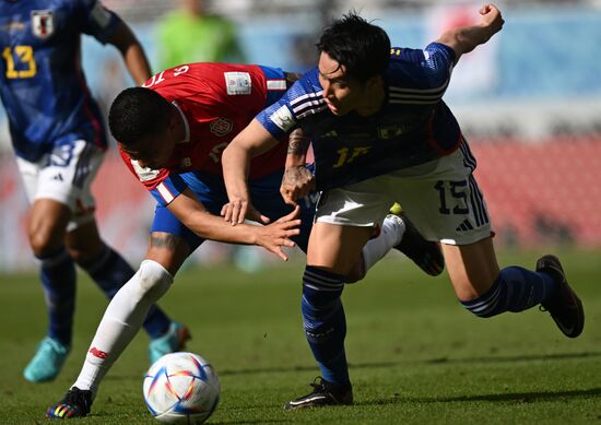Qatar Soccer World Cup Japan - Costa Rica