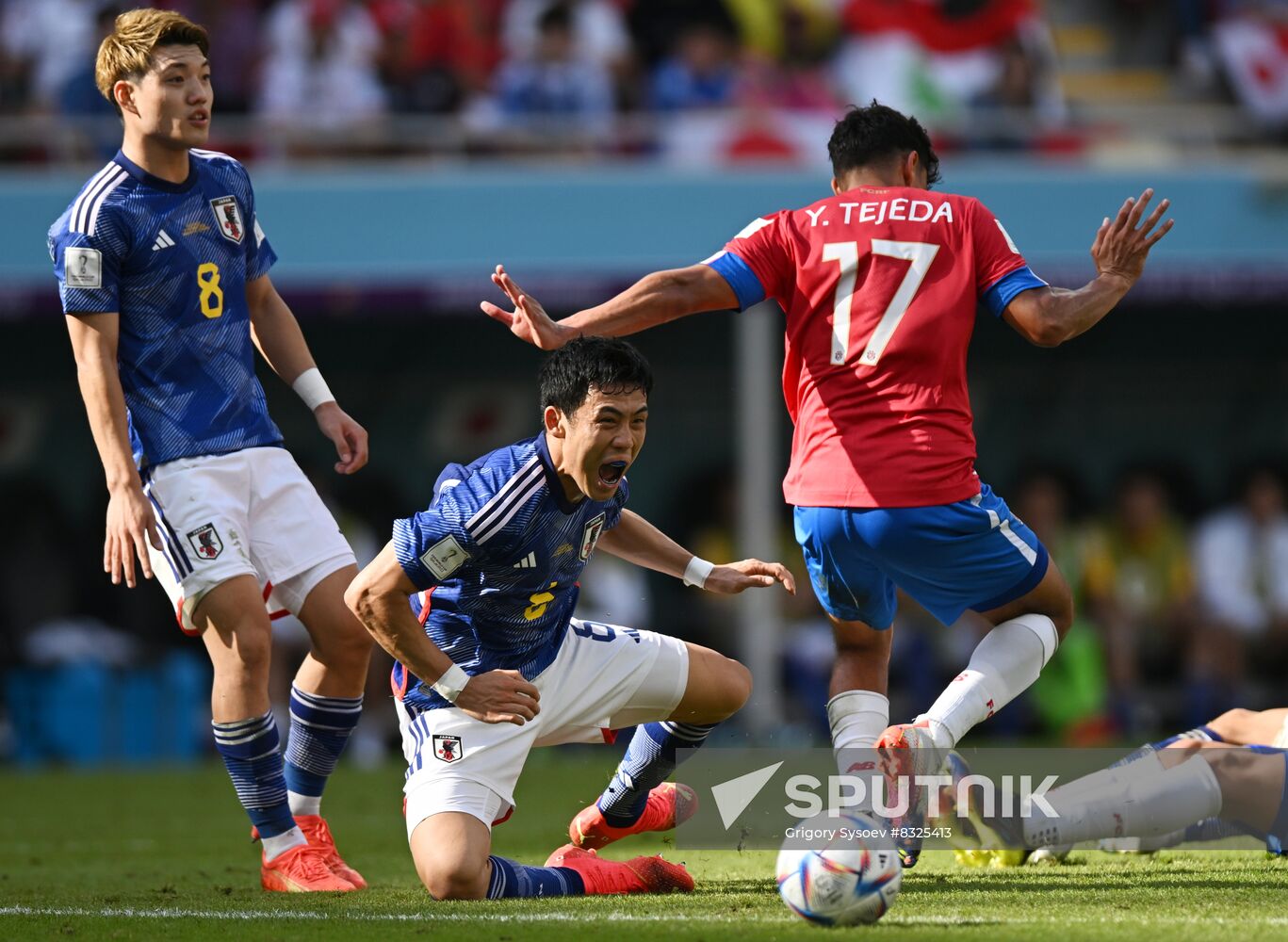 Qatar Soccer World Cup Japan - Costa Rica