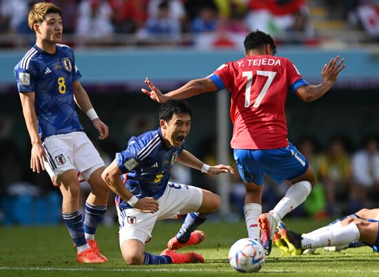 Qatar Soccer World Cup Japan - Costa Rica