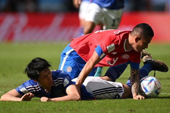 Qatar Soccer World Cup Japan - Costa Rica
