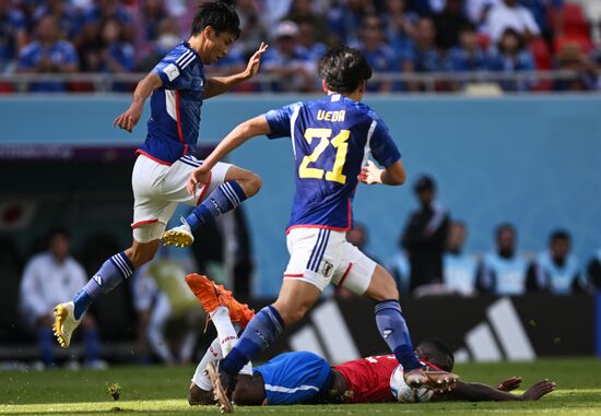 Qatar Soccer World Cup Japan - Costa Rica