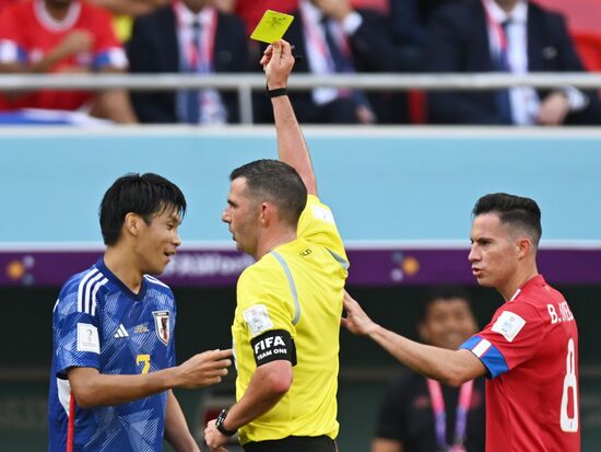 Qatar Soccer World Cup Japan - Costa Rica
