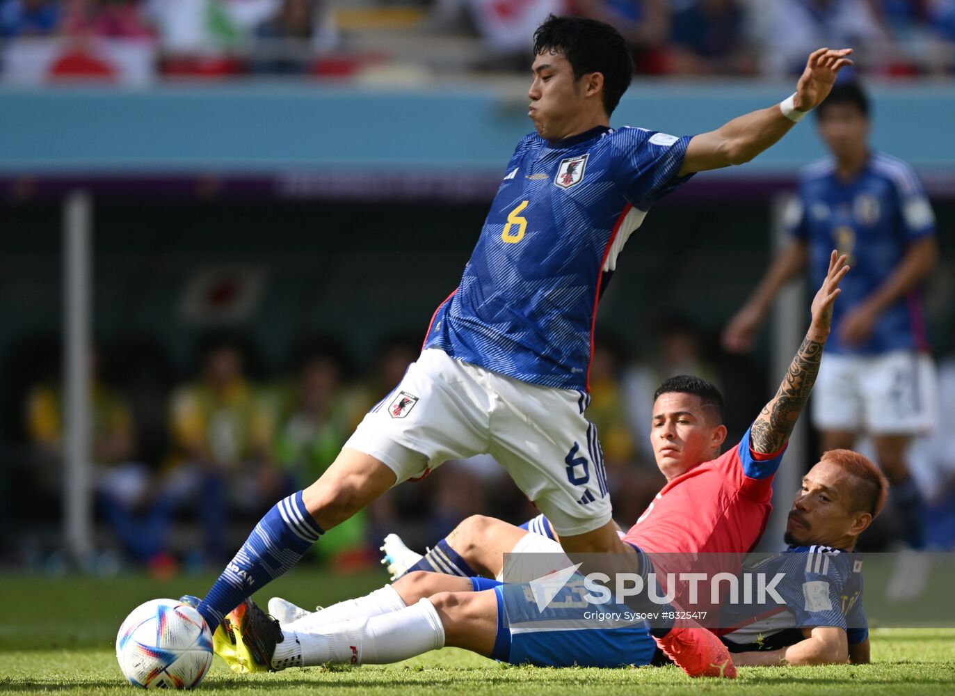 Qatar Soccer World Cup Japan - Costa Rica