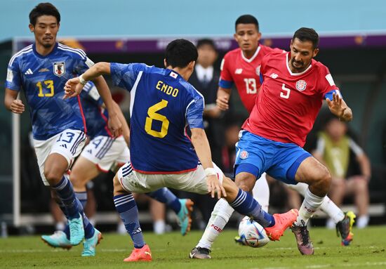 Qatar Soccer World Cup Japan - Costa Rica