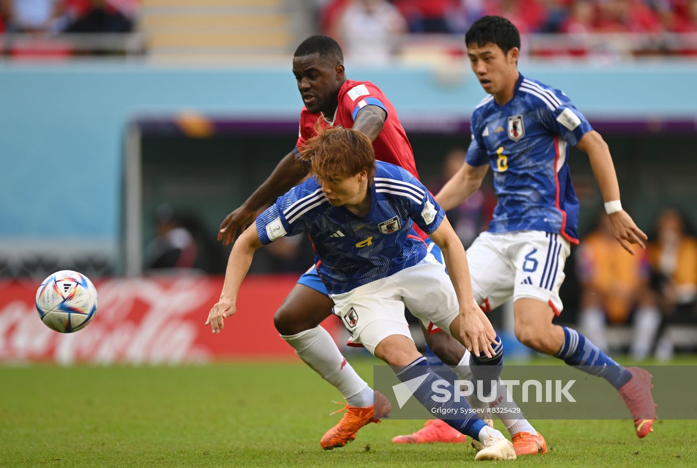 Qatar Soccer World Cup Japan - Costa Rica