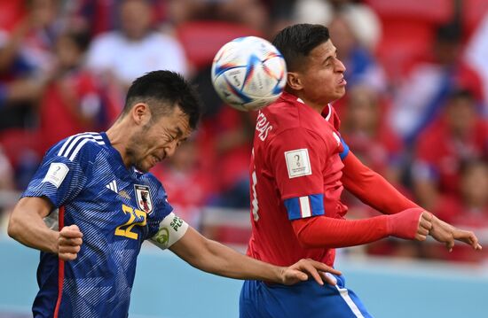 Qatar Soccer World Cup Japan - Costa Rica