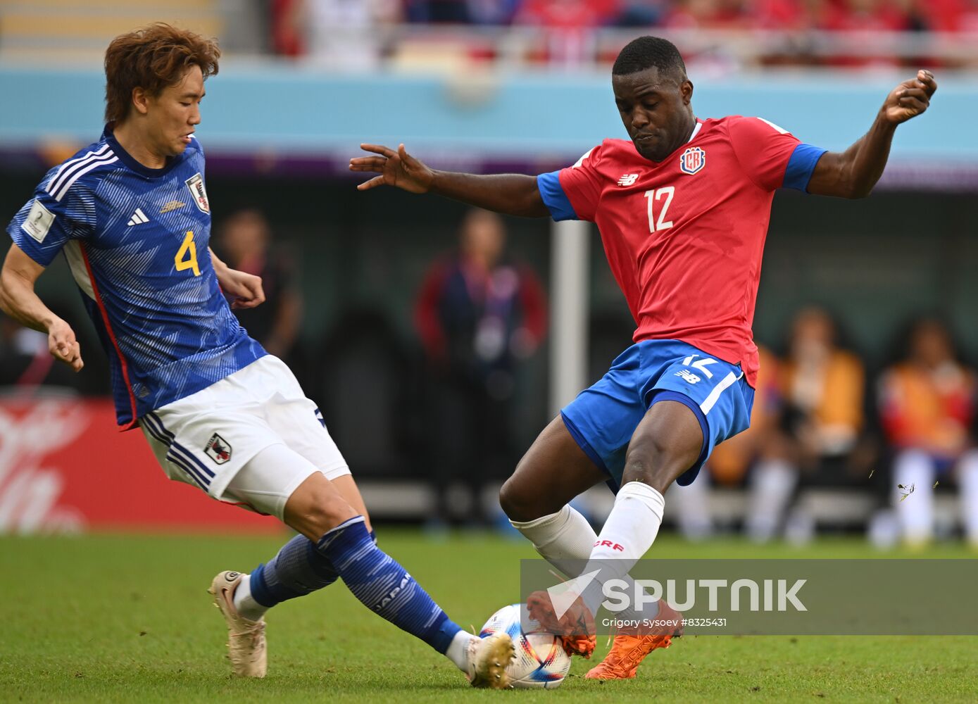 Qatar Soccer World Cup Japan - Costa Rica