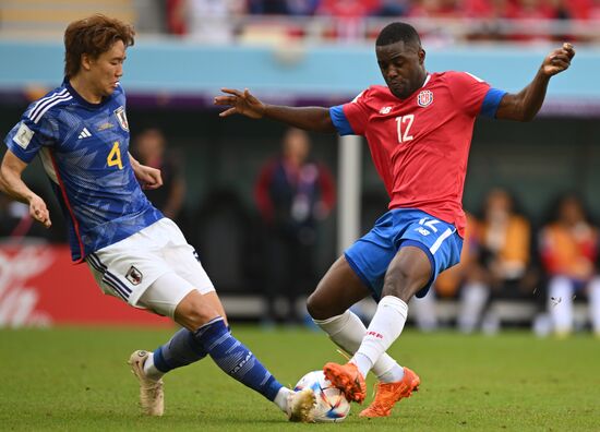 Qatar Soccer World Cup Japan - Costa Rica