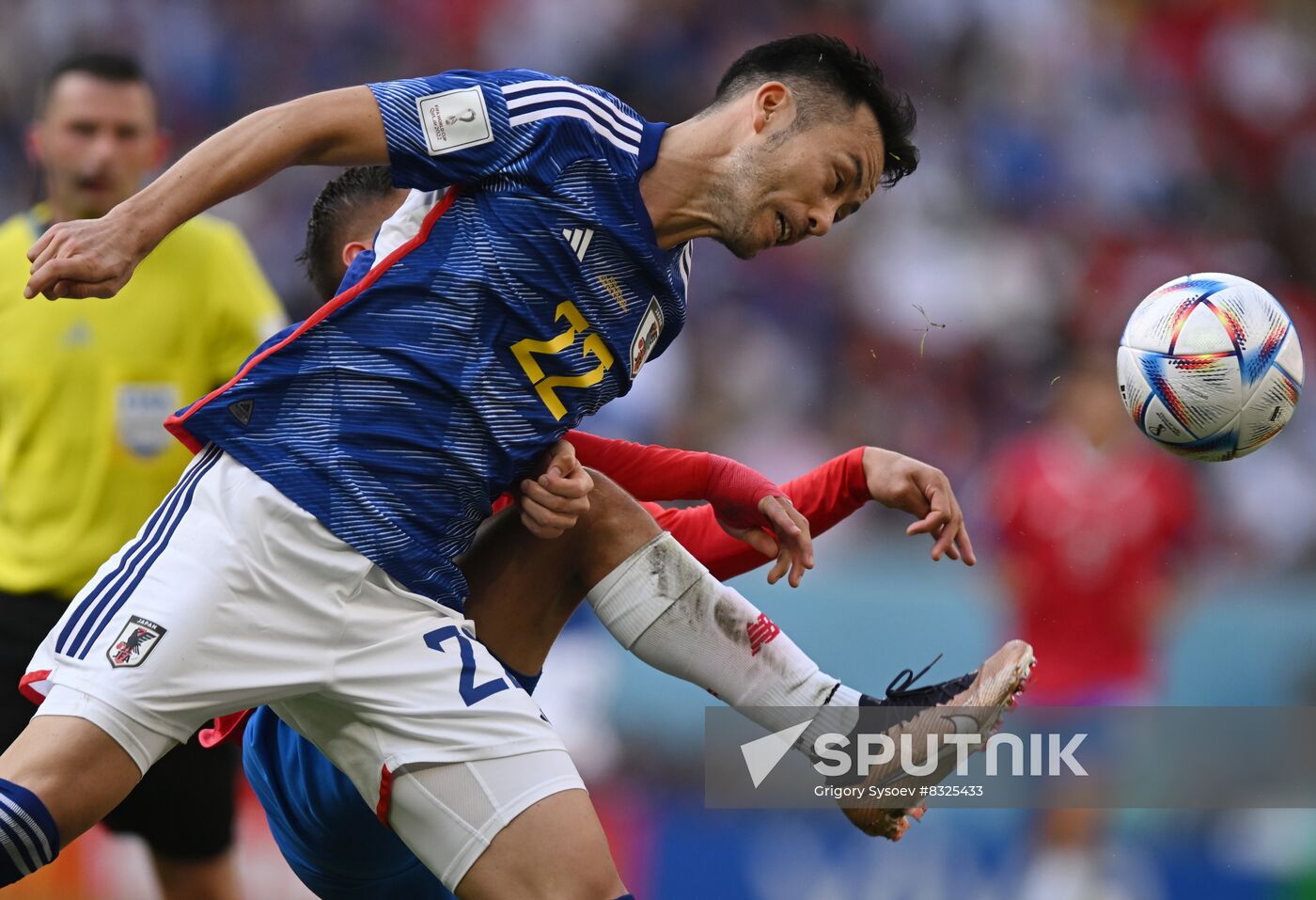 Qatar Soccer World Cup Japan - Costa Rica