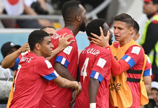 Qatar Soccer World Cup Japan - Costa Rica