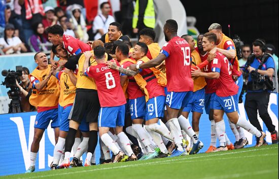 Qatar Soccer World Cup Japan - Costa Rica