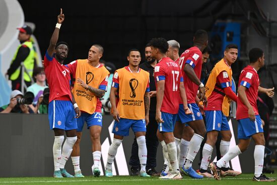 Qatar Soccer World Cup Japan - Costa Rica
